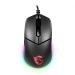 MSI Clutch GM11 Ergonomic Wired Gaming Mouse (5000 DPI, PMW-3325 Optical Sensor, Omron Switches, RGB Lighting,1000Hz Polling Rate) 