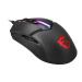 MSI Clutch GM30 Ergonomic Wired Gaming Mouse (6200 DPI, PAW3327 Optical Sensor, Omron Switches, RGB Lighting, 1000Hz Polling Rate) 