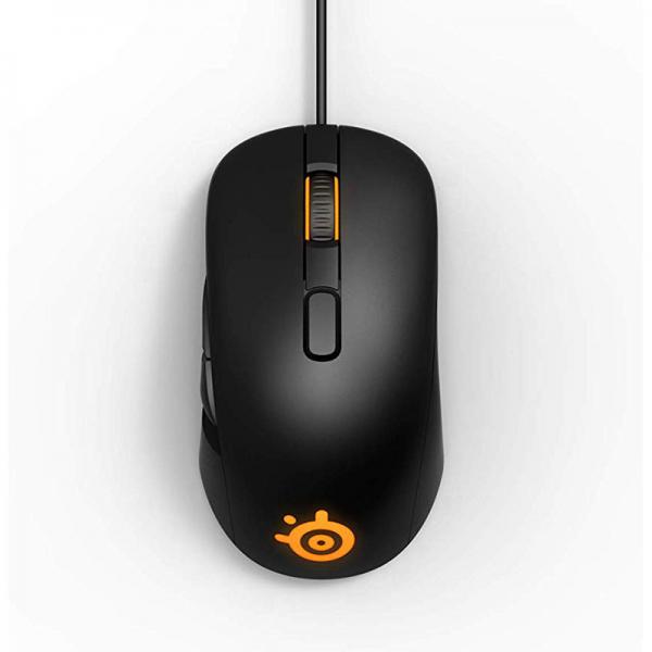 SteelSeries Rival 105 Wired Gaming Mouse (4000 CPI, Optical Sensor, Omron Switchs, Prism RGB Lighting)