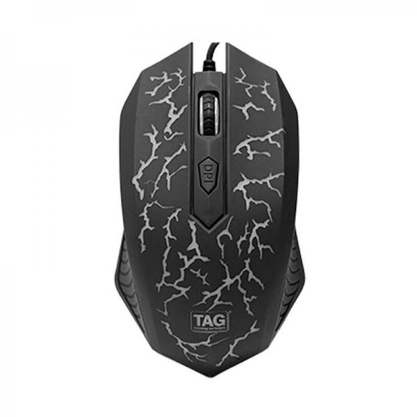 Tag G5 Ergonomic Wired Gaming Mouse (1600 DPI, Optical Sensor)