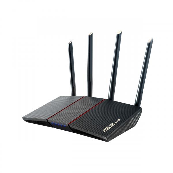 ASUS RT-AX55 (AX1800) Dual Band WiFi 6 Extendable Router, AiMesh Compatible
