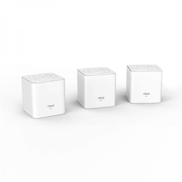 Tenda NOVA MW3 (3-Pack) Whole Home Mesh WiFi System Coverage Up To 3,000 Sq.Ft