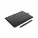 One By Wacom CTL-472-K0-CX Pen Tablet Small (Black-Red)