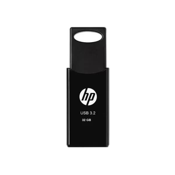 HP 712W 32GB USB 3.2 Pen Drive (Black)