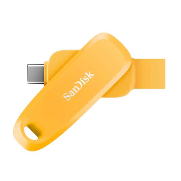 SanDisk 256GB USB 3.2 Gen 1 Mobile Pen Drive (Yellow Daffodil)