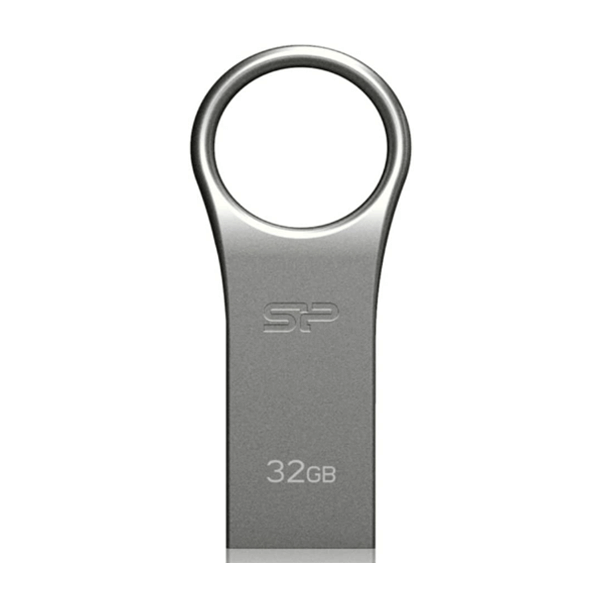 Silicon Power Firma F80 32GB USB 2.0 Pen Drive (Gray Aluminium)