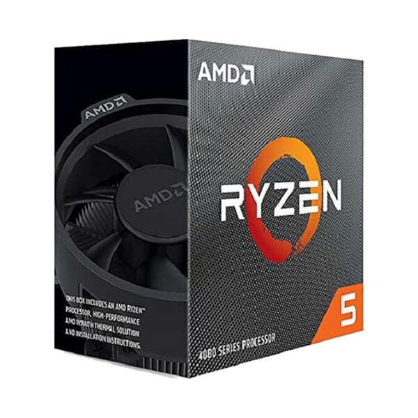 AMD Ryzen 5 4600G Processor with Radeon Graphics (6 Cores 12 Threads with Max Boost Clock of up to 4.2GHz, Base Clock of 3.7GHz, AM4 Socket and 11MB Cache Memory)