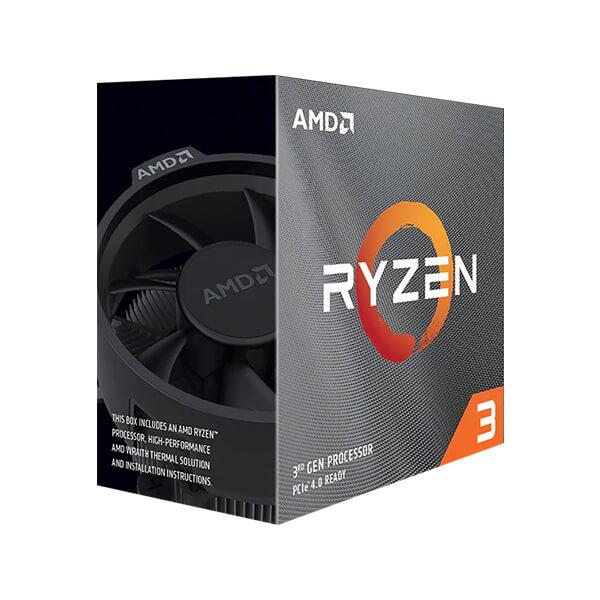 AMD Ryzen 3 3300X Processor (4 Cores 8 Threads with Max Boost Clock of up to 4.3GHz, Base Clock of 3.8GHz, AM4 Socket and 18MB Cache Memory)