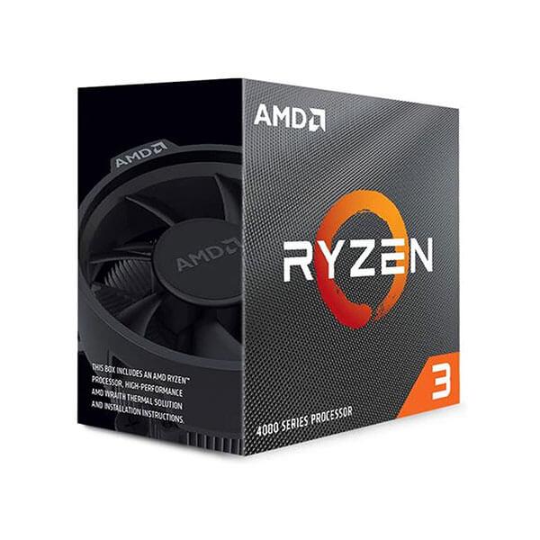 AMD Ryzen 3 4300G Processor with Radeon Graphics (4 Cores 8 Threads with Max Boost Clock of up to 4GHz, Base Clock of 3.8GHz, AM4 Socket and 6MB Cache Memory)