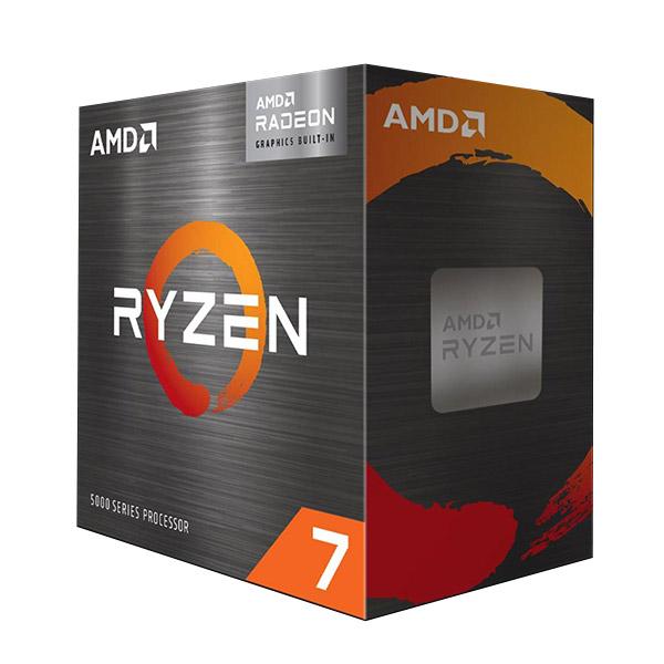 AMD Ryzen 7 5700G Processor with Radeon Graphics (8 Cores 16 Threads with Max Boost Clock of up to 4.6GHz, Base Clock of 3.8GHz, AM4 Socket and 20MB Cache Memory)