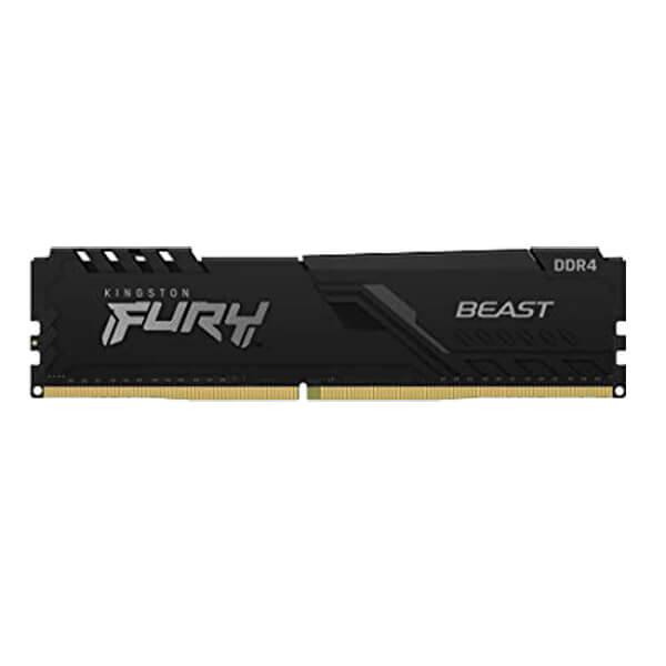 Kingston Fury Beast 16GB (16GBx1) DDR4 3200MHz Desktop RAM (Black)