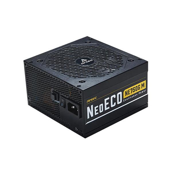 Antec NE750G M SMPS - 750 Watt 80 Plus Gold Certification Fully Modular PSU with Active PFC