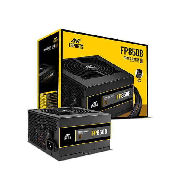 Ant Esports FP850B SMPS - 850 Watt 80 Plus Bronze Certification PSU with Active PFC