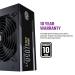 Cooler Master MWE 1050 V2 ATX3.0 SMPS - 1050 Watt 80 Plus Gold Certification Fully Modular PSU With Active PFC