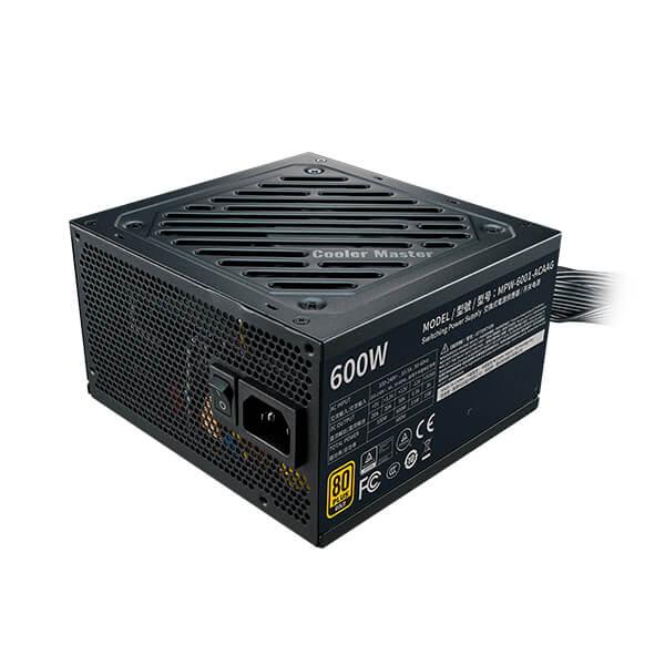 Cooler Master G600 SMPS - 600 Watt 80 Plus Gold Certification PSU With Active PFC 