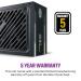 Cooler Master G800 SMPS - 800 Watt 80 Plus Gold Certification PSU With Active PFC 
