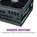 Cooler Master M2000 Platinum SMPS - 2000 Watt 80 Plus Platinum Certification Fully Modular PSU with Active PFC