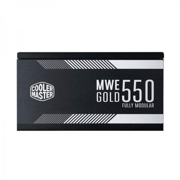 Cooler Master MWE Gold 550W SMPS - 550 Watt 80 Plus Gold Certification Fully Modular PSU With Active PFC