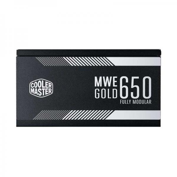 Cooler Master MWE Gold 650W SMPS - 650 Watt 80 Plus Gold Certification Fully Modular PSU With Active PFC