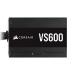 Corsair VS600 SMPS - 600 Watt 80 Plus White Certification PSU With Active PFC