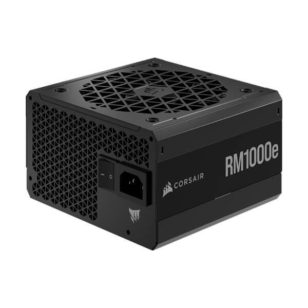 Corsair RM1000e SMPS - 1000 Watt Fully Modular Low-Noise ATX Power Supply - Dual EPS12V Connectors - 105°C-Rated Capacitors - 80 PLUS Gold Efficiency - Modern Standby Support (CP-9020250-IN)