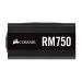 Corsair RM750 SMPS - 750 Watt 80 Plus Gold Certification Fully Modular ATX PSU With Active PFC (Black)
