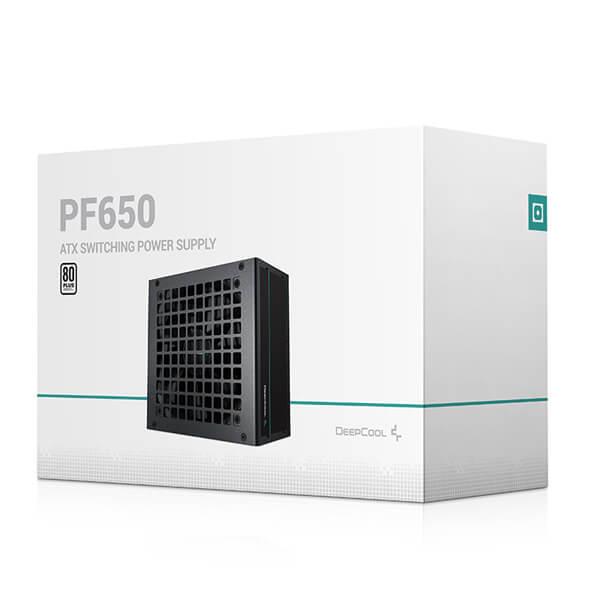 Deepcool PF650 SMPS - 650 Watt 80 Plus Standard PSU With Active PFC
