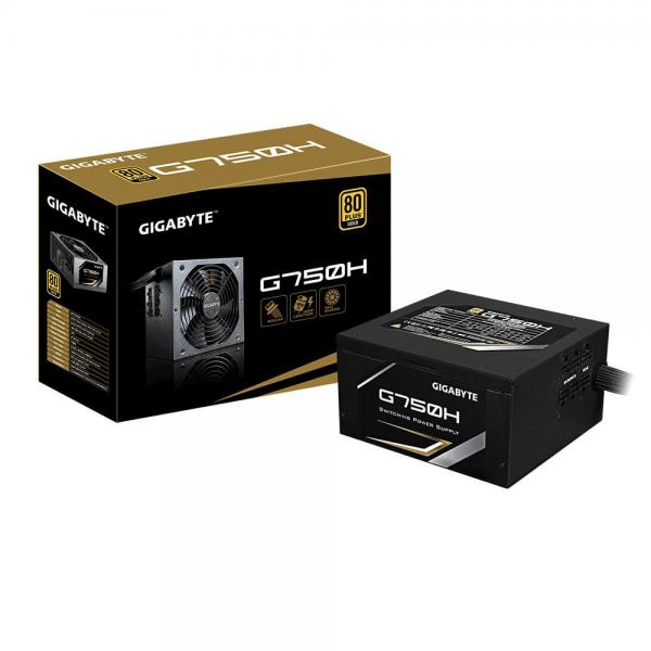 Gigabyte G750H SMPS - 750 Watt 80 Plus Gold Certification PSU With Active PFC