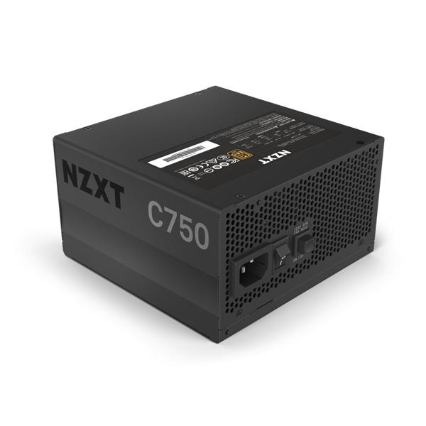 Nzxt C750 SMPS - 750 Watt 80 Plus Gold Certification Fully Modular PSU With Active PFC