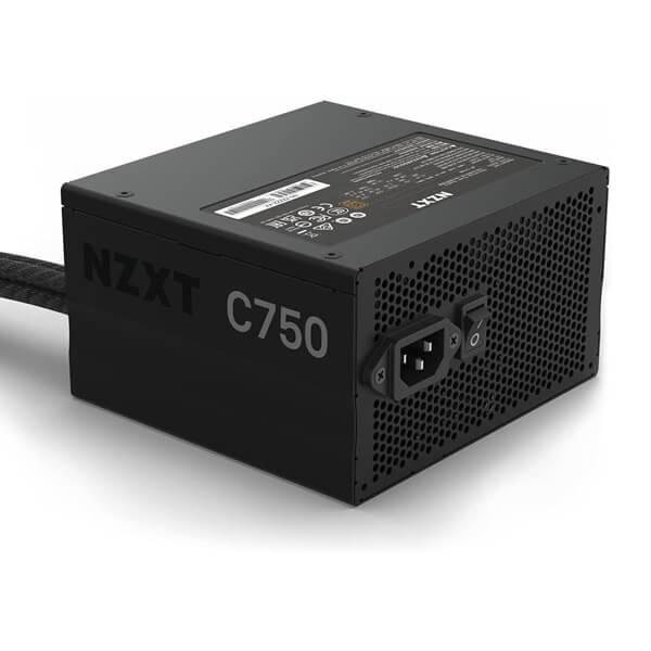 Nzxt C750 SMPS - 750 Watt 80 Plus Bronze Certification Semi Modular PSU With Active PFC