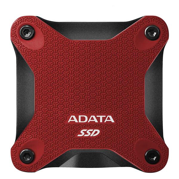 Adata SD600Q 480GB Red 3D NAND External SSD (ASD600Q-480GU31-CRD)