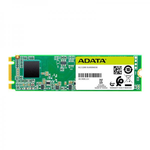 Adata Ultimate SU650 240GB 3D NAND M.2 Internal SSD (ASU650NS38-240GT-C) 