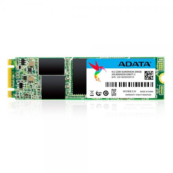 Adata Ultimate SU800 256GB 3D TLC NAND M.2 Internal SSD (ASU800NS38-256GT-C)