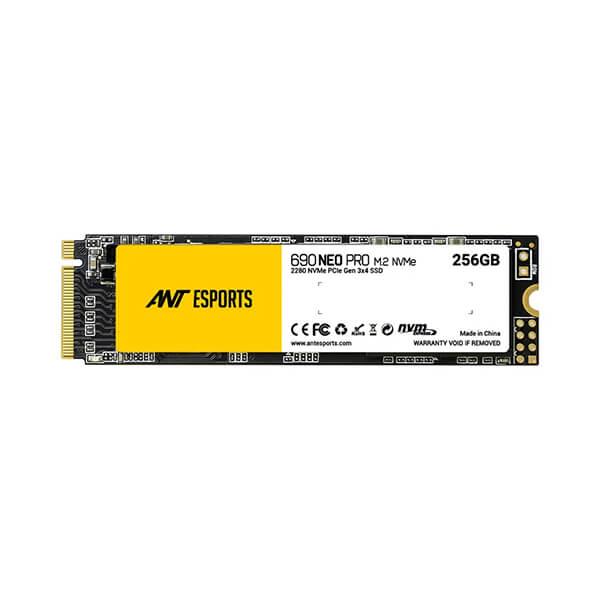 Ant Esports 690 Neo Pro 256GB M.2 NVMe Internal SSD