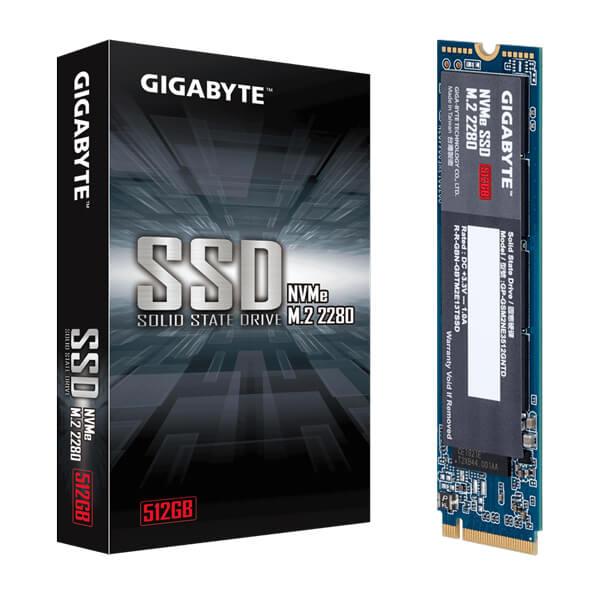 Gigabyte 512GB M.2 NVMe Internal SSD (GP-GSM2NE3512GNTD)