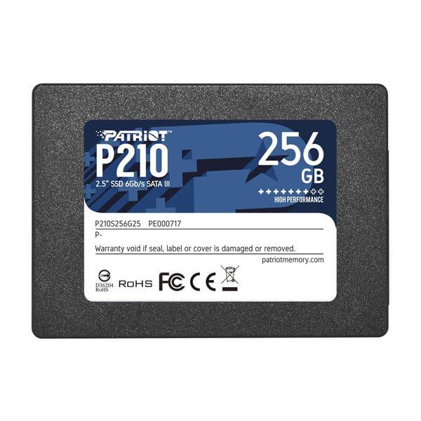 Patriot P210 256GB Internal SSD (P210S256G25)