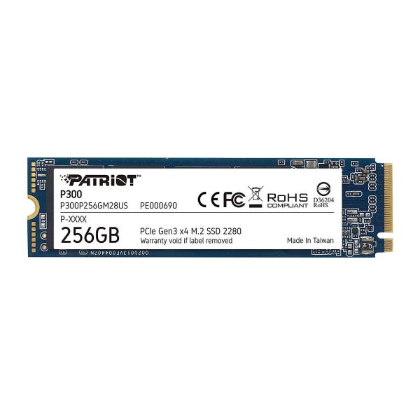 Patriot P300 256GB M.2 NVMe Internal SSD (P300P256GM28)
