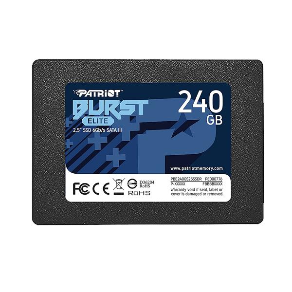 Patriot Burst Elite 240GB Internal SSD (PBE240GS25SSDR)