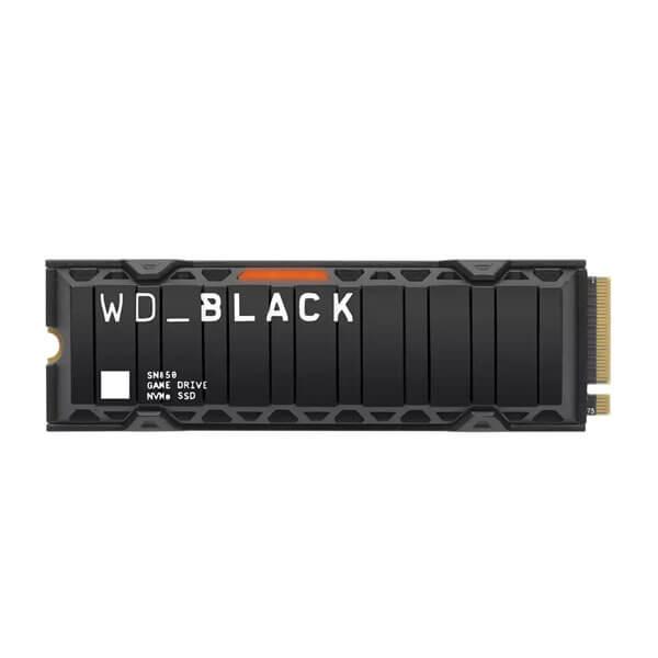 Western Digital Black SN850 1TB M.2 NVMe Gen4 Internal SSD with Heatsink