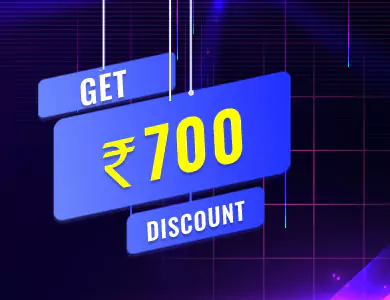 Get Rs 700/- Discount