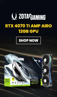 Zotac RTX 4070 Ti AMP AIRO 12GB GPU
