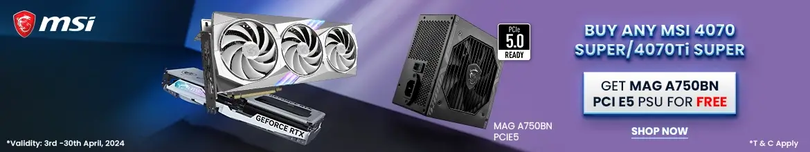 MSI 4070 Super Series GPU Offer