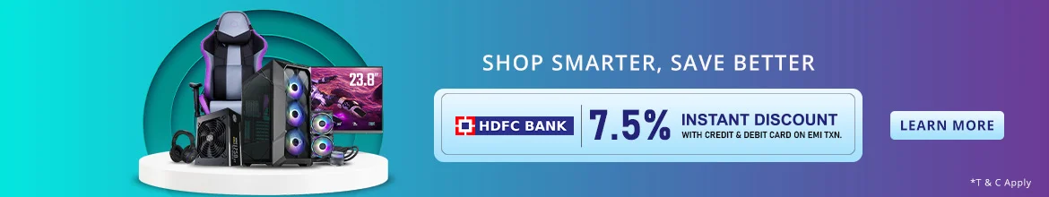 Cooler Master HDFC Bank Card Offer